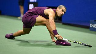 Alcaraz aplastó a Darderi en el US Open
