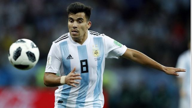 Marcos Acuña será evaluado por su lesión para ver si sigue dentro del plantel de la selección argentina.