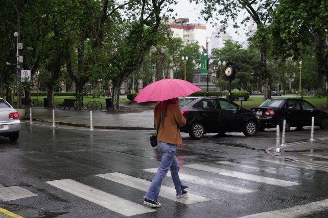 Las lluvias seguirán este sábado en Rosario