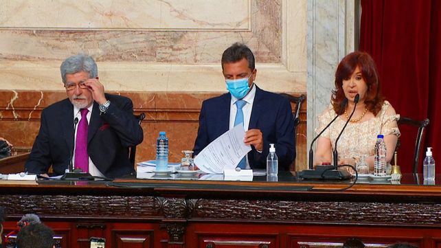 El presidente Alberto Fernández abre las sesiones legislativas