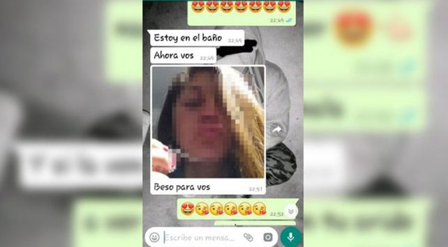 Los supuestos chats de la maestra acusada de acosar a un nene