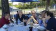 Encuentro. Chiqui Tapia almorzó con directivos de Central semanas atrás.