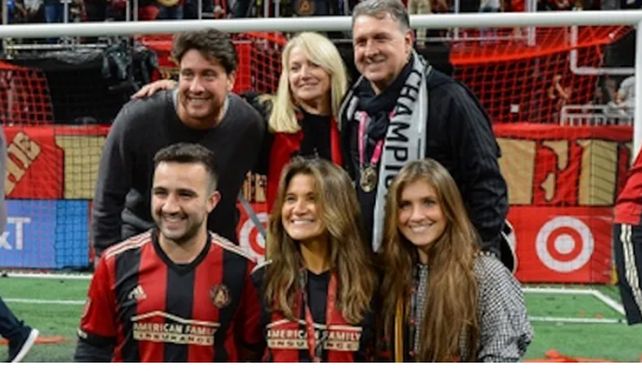 La familia Martino en Atlanta United.