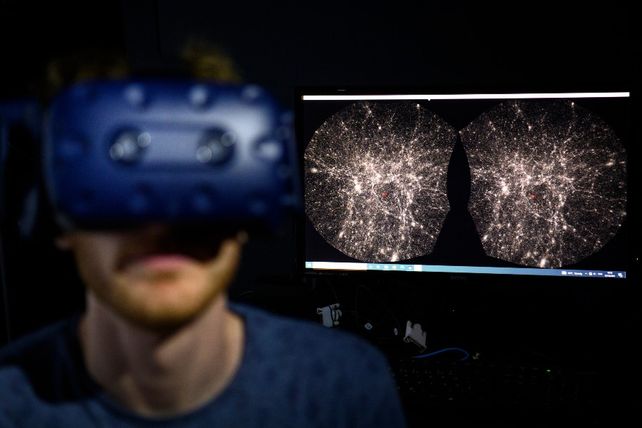 Lanzan en Europa un programa de realidad virtual para navegar por el espacio