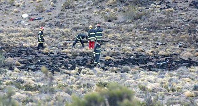 Encontraron la caja negra del avi&oacute;n ca&iacute;do en la localidad de Los Menucos