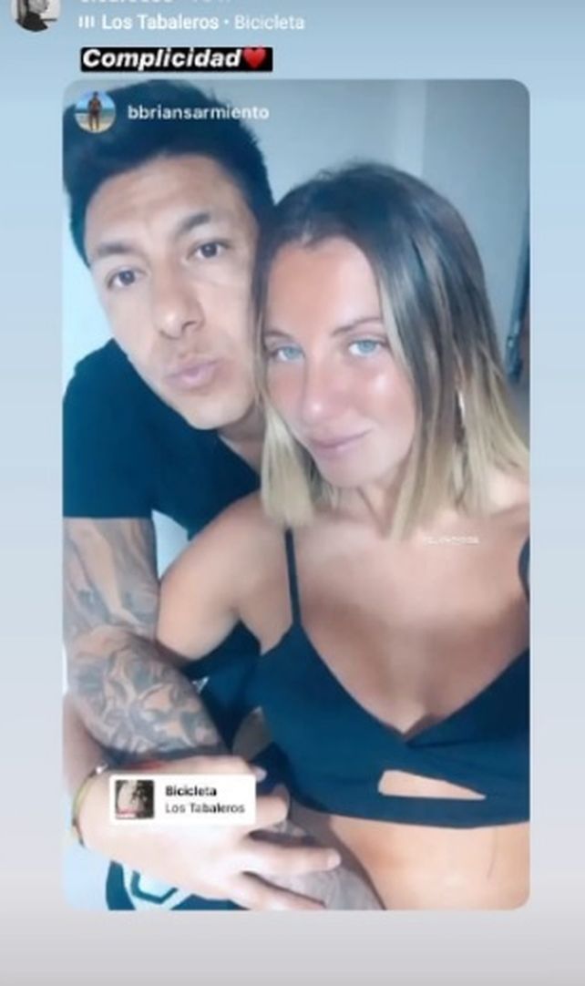 Sarmiento y Carosso blanquearon todo en redes sociales.