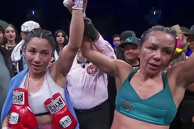 La leyenda Jackie Nava se retiró con victoria ante argentina Yancaqueo