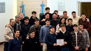 El futsal de Regatas Rosario se expandió y tuvo su reconocimiento en el Concejo Municipal