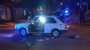 El lugar donde sucedió el homicidio a balazos
