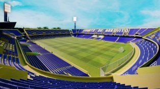 La imagen que se mostrará este miércoles en conferencia sobre cómo quedará el Gigante de Arroyito tras la remodelación.