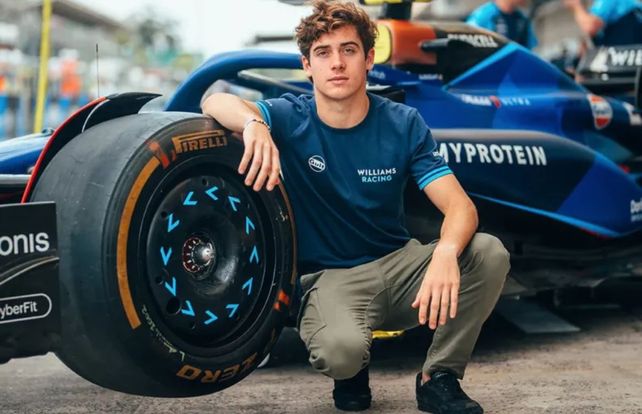Franco Colapinto aún sigue esperando novedades en cuanto a su futuro. Por ahora será piloto de reserva de Williams.
