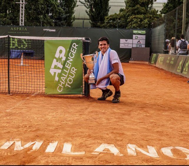 Fede Coria ya piensa en Wimbledon.