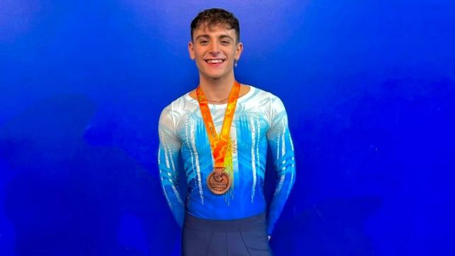 Franco Donato Mastroianni Vito debutará en los Juegos Suramericanos en patín artístico.