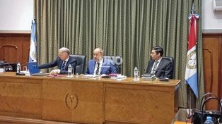 Caso Trigatti. La apelación fue escuchada por los jueces Fabio Mudry, Bruno Netri y Fernando Gentile Bersano, quienes ahora tienen la responsabilidad de determinar si la condena dictada por sus pares quedará firme.