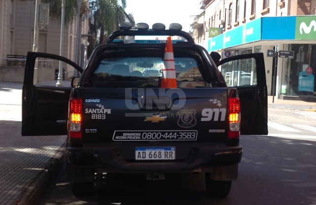 Imagen de los controles policiales durante el aislamiento obligatorio.