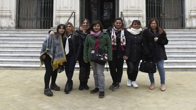 En los tribunales federales. El momento del primer fallo a favor llenó de esperanza a las madres.