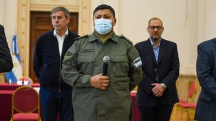 El comandante mayor de Gendarmería Ricardo Daniel Castillo fue presentado este viernes como nuevo titular del Comando Unificado de Rosario.