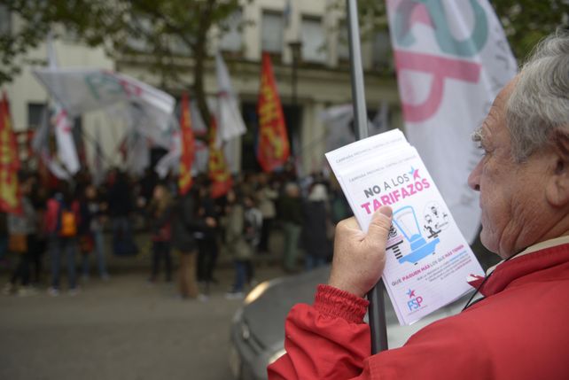 Usuarios vulnerables. A pesar de las distintas manifestaciones en contra de los tarifazos