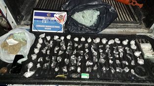 Narcomenudeo: una joven y un hombre fueron detenidos con 160 gramos de cocaína dividida en 300&nbsp; 