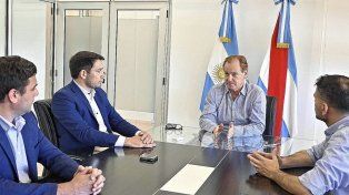 Gustavo Bordet recibió a intendentes reelectos
