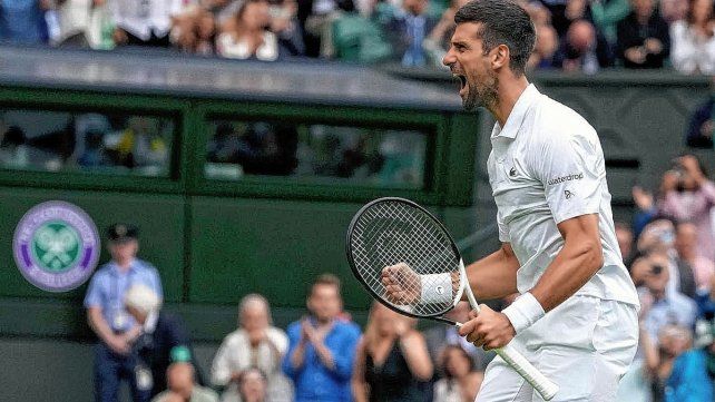 Novak Djokovic se instaló en las semifinales de Wimbledon