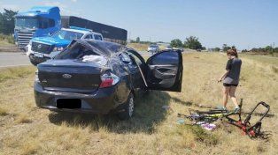 Gualeguaychú: se registraron tres siniestros viales en pocas horas en la ruta nacional 14