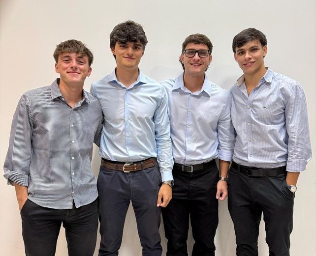 Ramiro Bertolotto, Gino Carignano, Ignacio Leguisa y Felipe Pozo, creadores de Rentify.