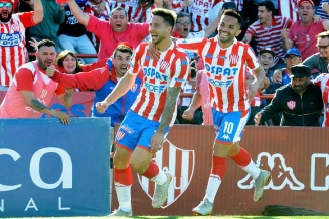 Nicolás Mazzola recordó el gol convertido a Colón hace un año.&nbsp;