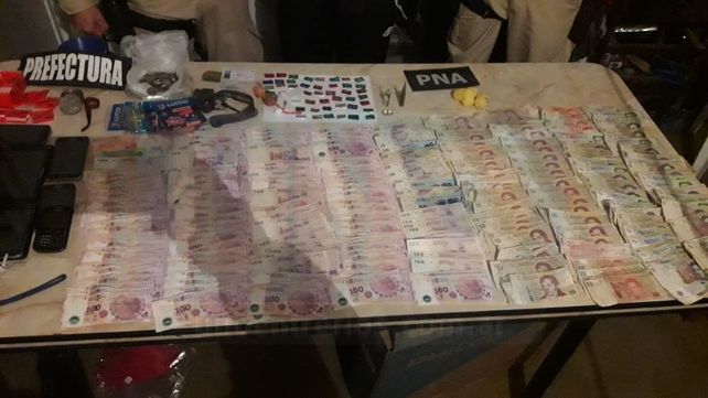 Secuestran droga y dinero en Santa Elena