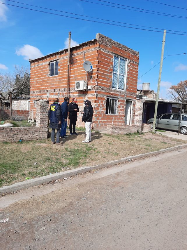Peralta estaba con su familia en una casa que había alquilado días atrás en Becerra al 800 de Pergamino.