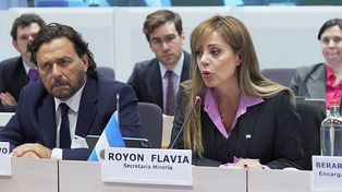 La secretaria de Minería, Flavia Royón, y gobernadores de cuatro provincias mineras, entre éstas Salta, con una amplia agenda de reuniones en Bruselas, en busca de inversiones&nbsp;