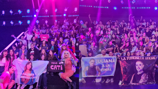 Con una marcada división, las tribunas de Gran Hermano alzaron la voz con fuentes cánticos durante toda la gala.