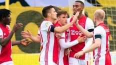 El Ajax festejó la mayor goleada de un equipo en la Liga de Fútbol de los Países Bajos. El Ajax festejó la mayor goleada de un equipo en la Liga de Fútbol de los Países Bajos.