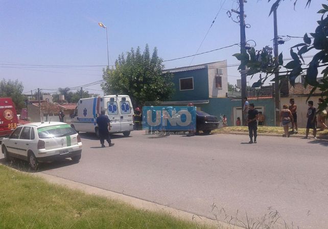 El choque en Artigas dejó una mujer herida y a muchos sin la siesta