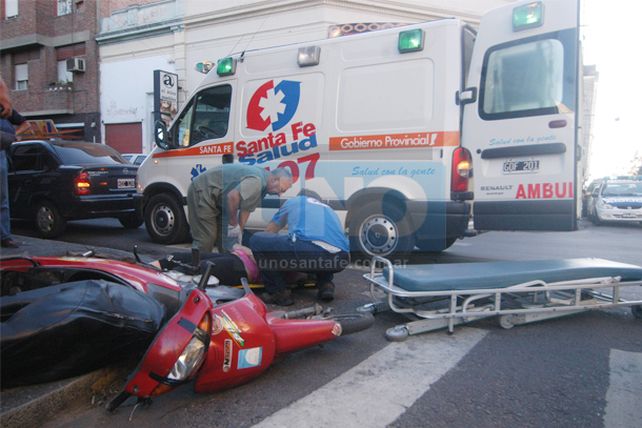 Todos los días un motociclista ingresa a la terapia del Cullen