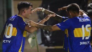 Boca derrotó a Banfield en el Florencio Sola.