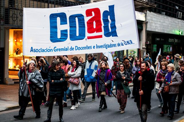 Los docentes universitarios nucleados en la Coad.
