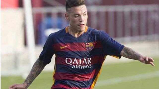 Maxi Rolón. Jugó seis años en las divisiones inferiores de Barcelona y fue campeón sudamericano del Sub 20.