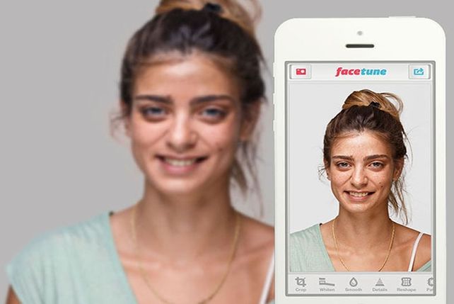 Facetune mejora tus selfies más espantosas