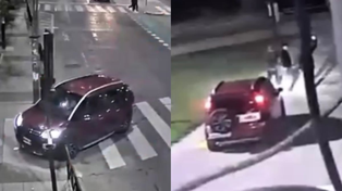 Multa millonaria para otra conductora que manejó por el paseo peatonal de los silos Davis