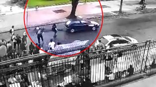 Difunden el video de una mujer atropellada durante una protesta