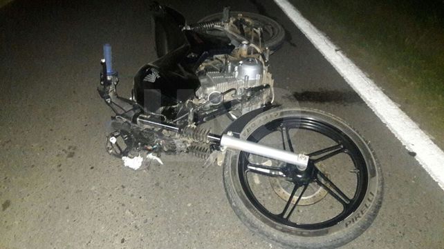 Murió un peatón embestido por una motocicleta en Coronda