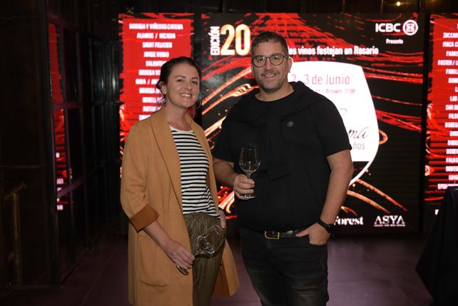 Romina Batallés y Juan Junco