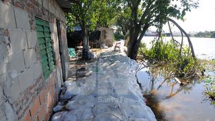 El Paraná creció otra vez en las últimas horas mientras el Salado baja