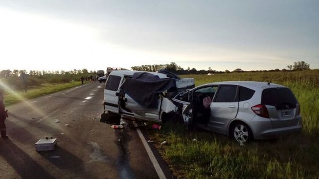 Un choque fatal dejó cuatro muertos, dos de los cuales tenían 6 y 9 años