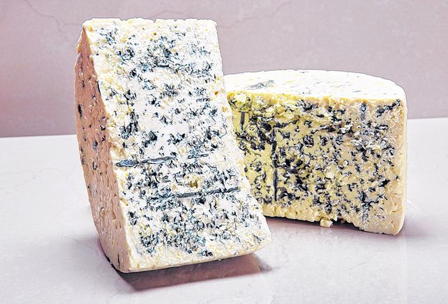Toro azul. El queso elaborado por Juan Mendoza logró subir al podio en el mundial de los quesos