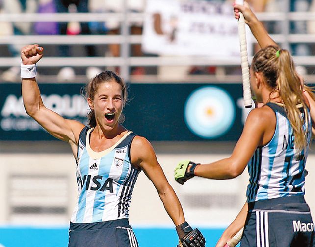 Luchetti fue la subcapitana de Las Leonas hasta el Mundial de La Haya 2014