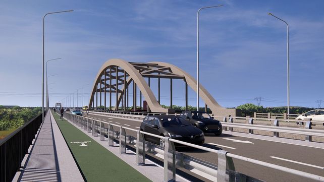 La provincia licita la construcción del nuevo puente Santa Fe-Santo Tomé
