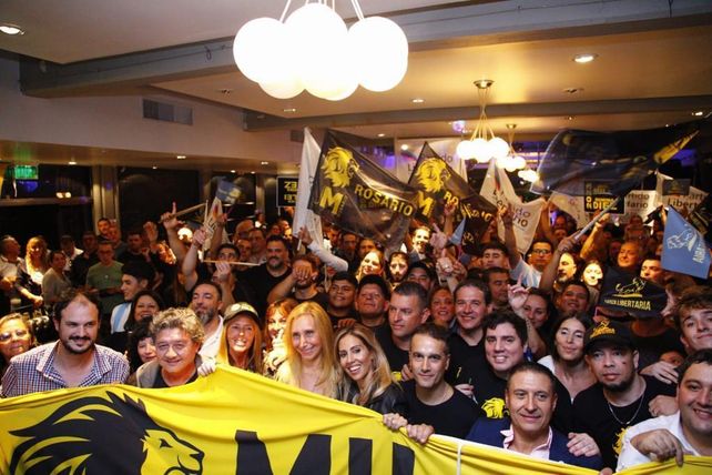 El partido de Milei reunió en un acto a más de 700 jóvenes en Rosario