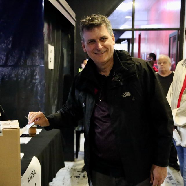 Ignacio Boero votó en la mesa 4
